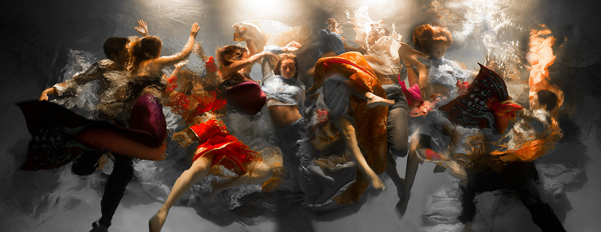 «Музы» – подводные фотографии Кристи Ли Роджерс, напоминающие барочную живопись 3