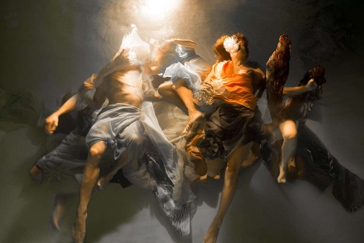 «Музы» – подводные фотографии Кристи Ли Роджерс, напоминающие барочную живопись 9