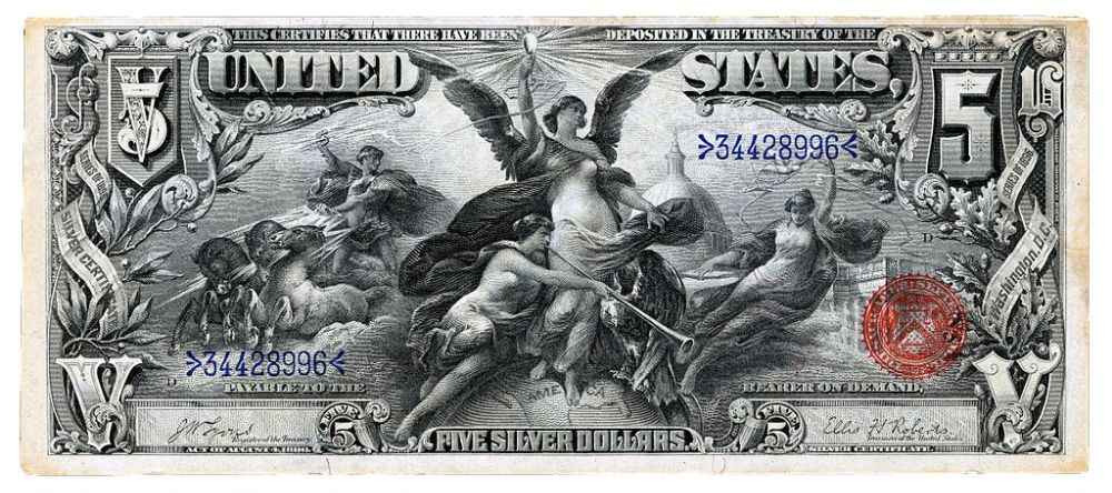 дизайн американских банкнот 10