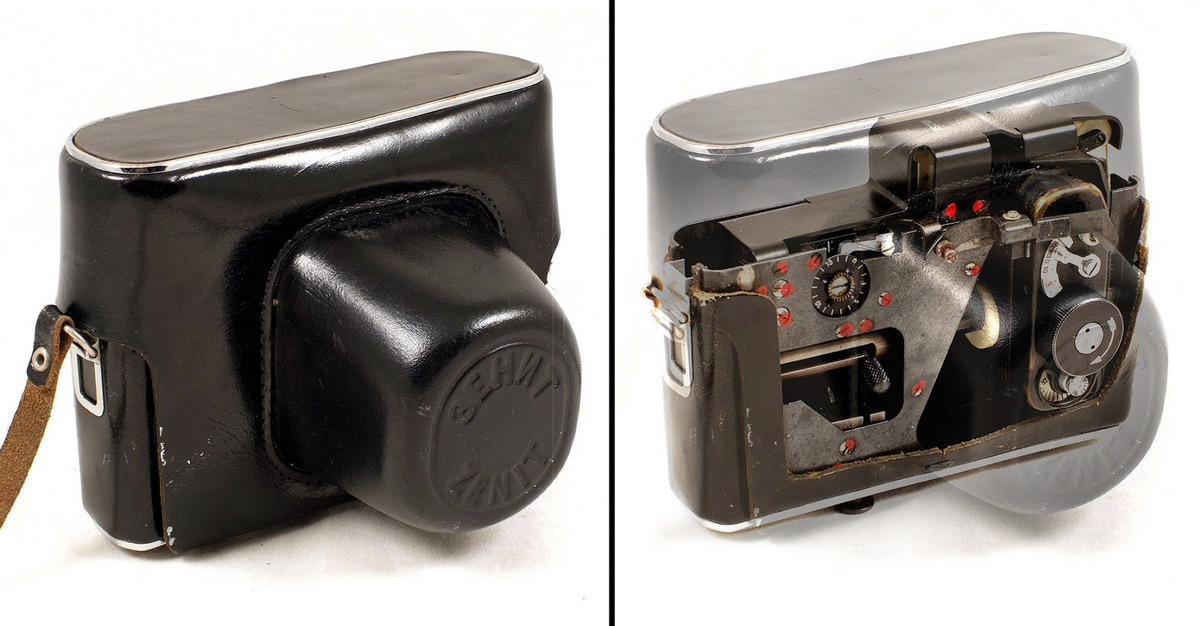 Советская шпионская фотокамера, замаскированная под фотокамеру запутала аукционистов 6