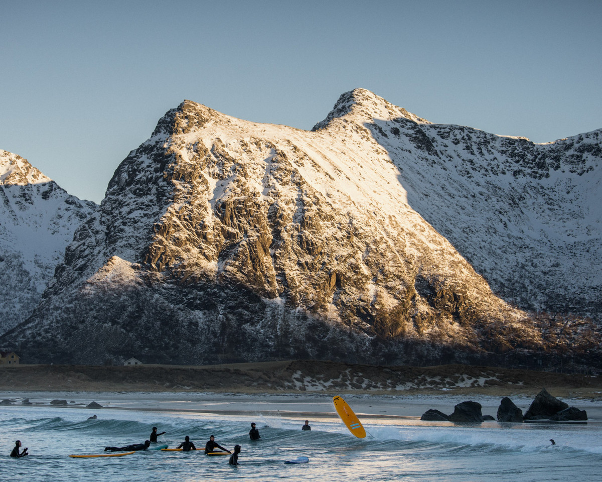 арктический серфинг в объективе Тима Франко-7