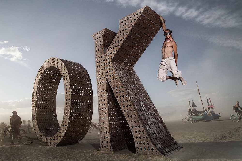 Безудержный креатив в фотографиях с фестиваля Burning Man 2018 2