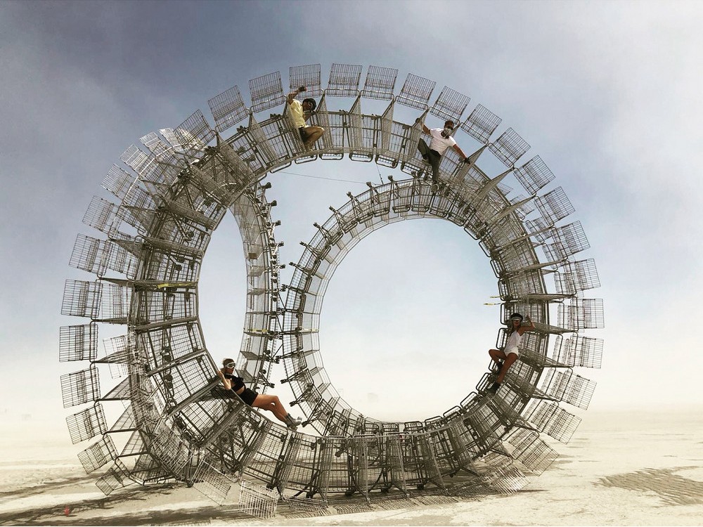 Безудержный креатив в фотографиях с фестиваля Burning Man 2018 27 1