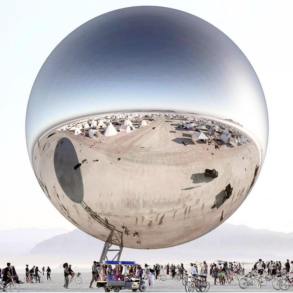 Безудержный креатив в фотографиях с фестиваля Burning Man 2018 32