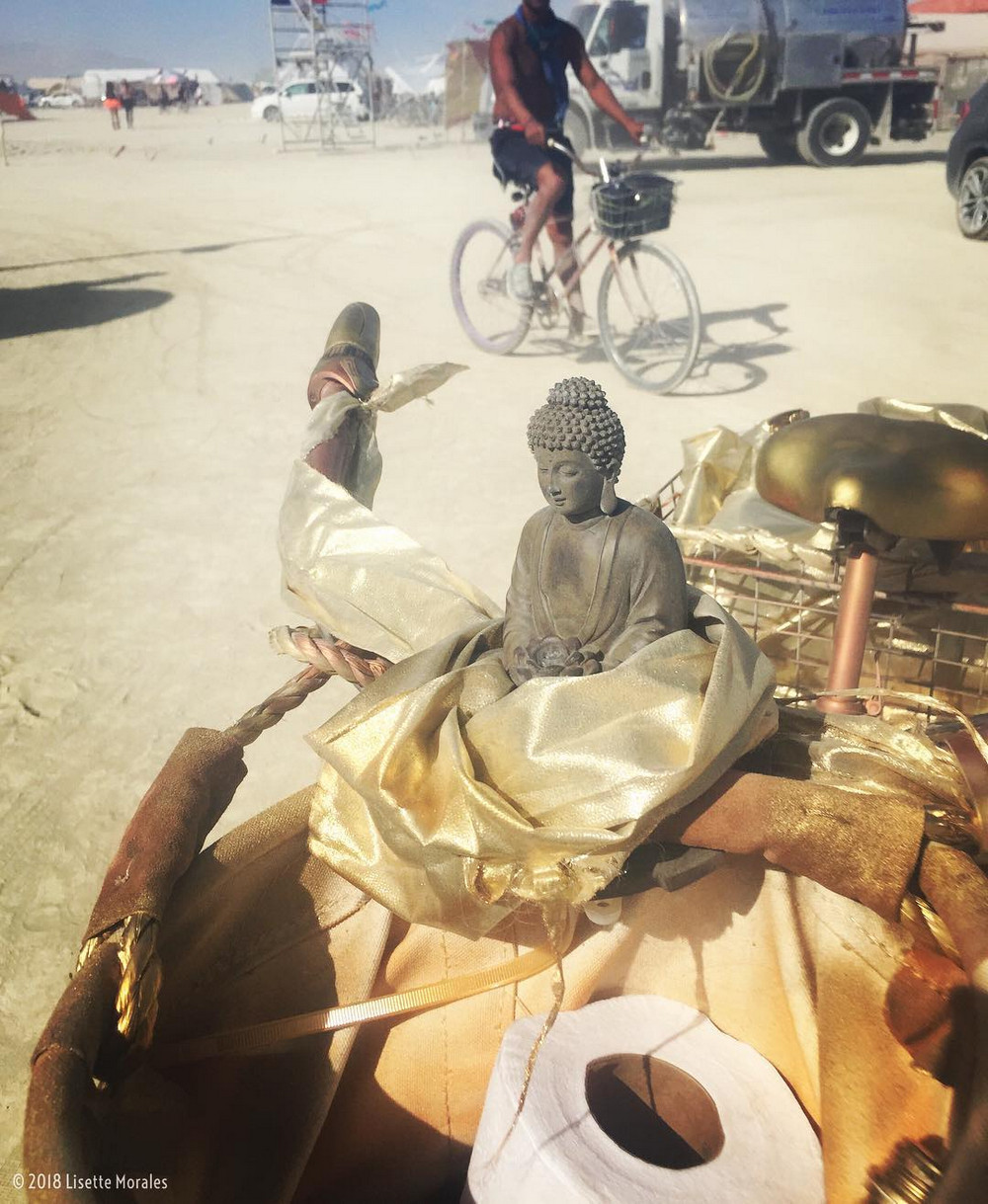 Безудержный креатив в фотографиях с фестиваля Burning Man 2018 4