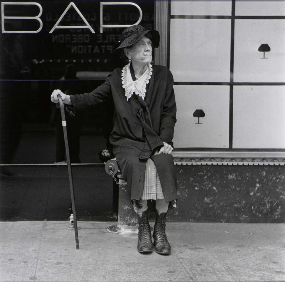 Луи Фаурер – лирик с фотокамерой на улицах Нью-Йорка  50