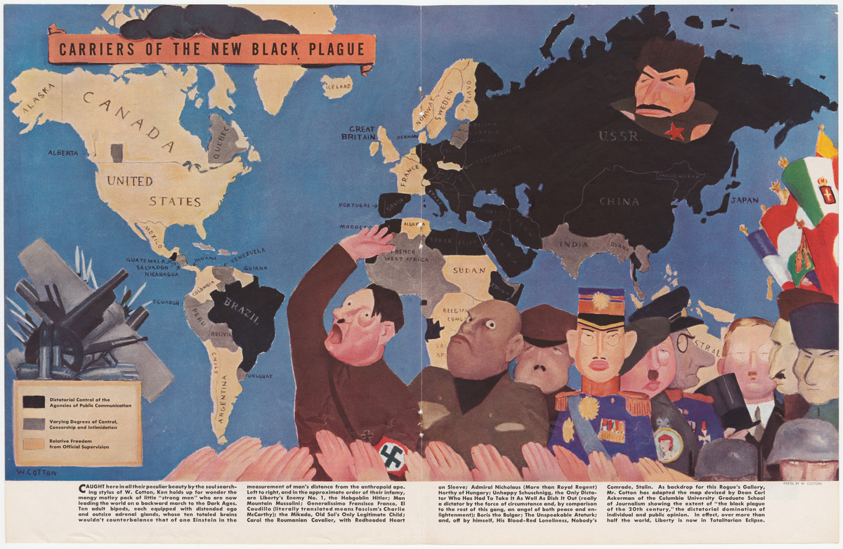 Более 800 творческих пропагандистских карт в онлайн-коллекции «Убедительные карты»  7
