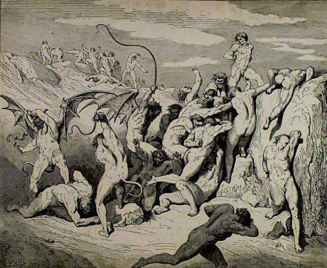 «Божественная комедия» Данте в мистических гравюрах Гюстава Доре 24