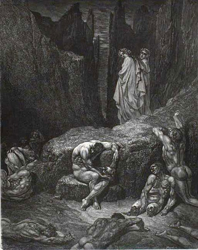 «Божественная комедия» Данте в мистических гравюрах Гюстава Доре 33