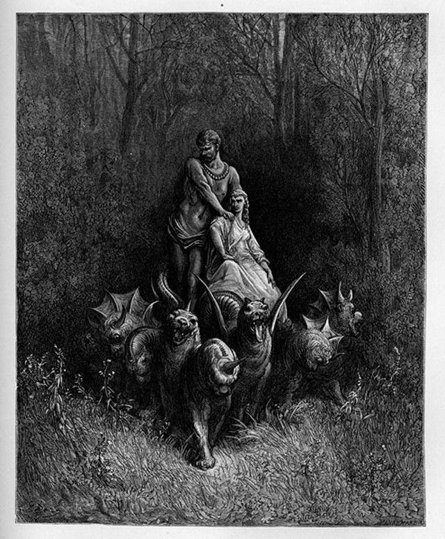«Божественная комедия» Данте в мистических гравюрах Гюстава Доре 69