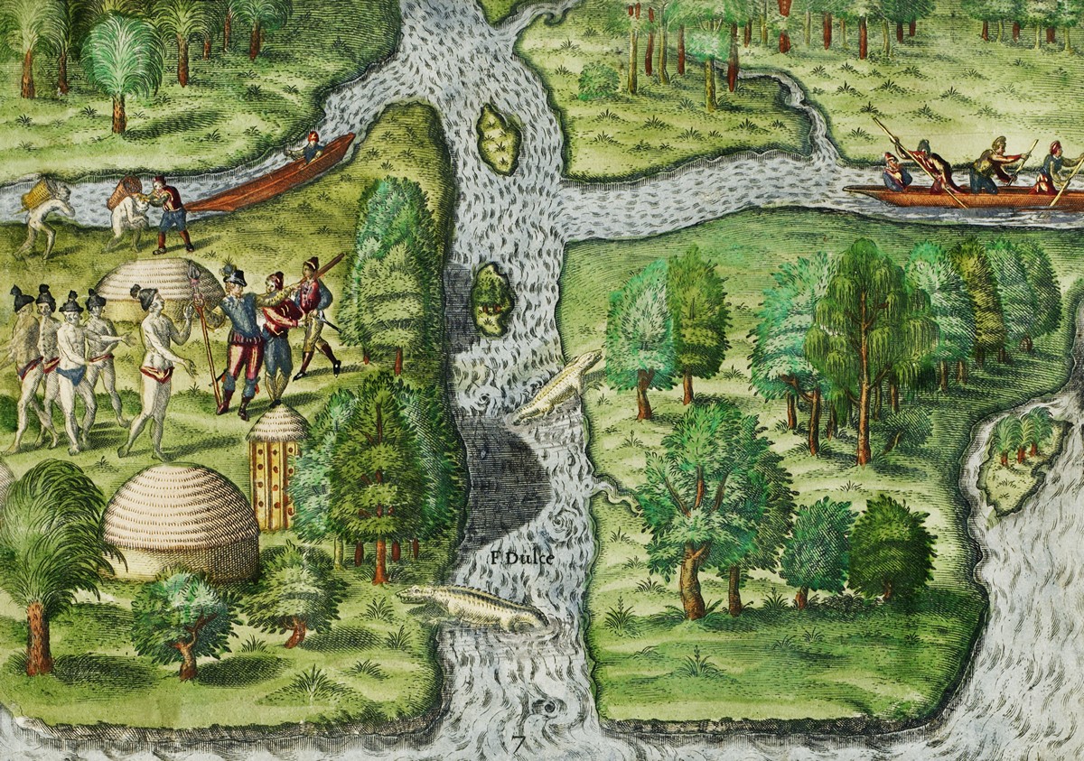 «Великие путешествия»: быт и нравы индейцев Нового Света в гравюрах Теодора де Бри 11