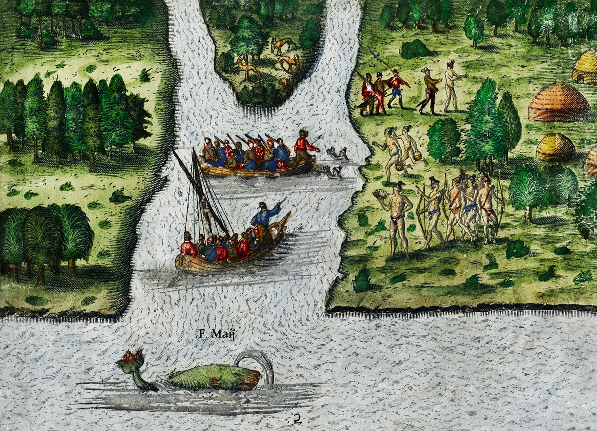 «Великие путешествия»: быт и нравы индейцев Нового Света в гравюрах Теодора де Бри 22