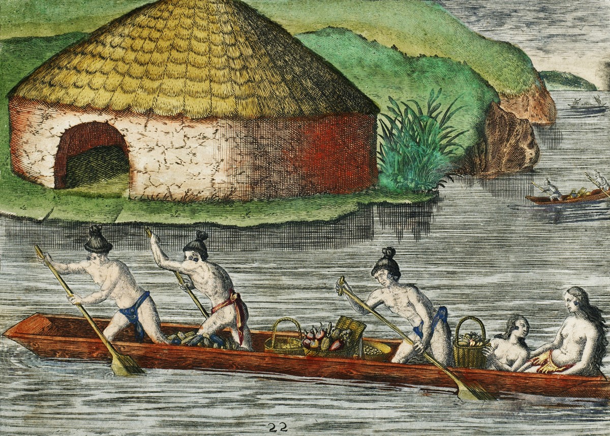 «Великие путешествия»: быт и нравы индейцев Нового Света в гравюрах Теодора де Бри 4