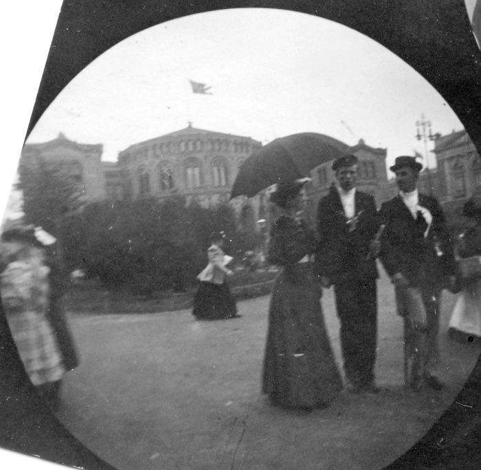 Осло в конце 19-го века на уличных кадрах, снятых шпионской фотокамерой   20
