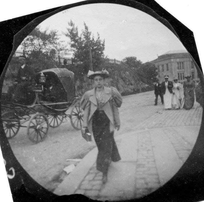 Осло в конце 19-го века на уличных кадрах, снятых шпионской фотокамерой   26