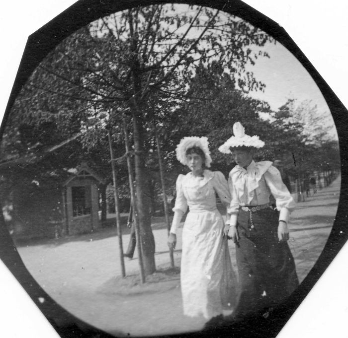 Осло в конце 19-го века на уличных кадрах, снятых шпионской фотокамерой   34