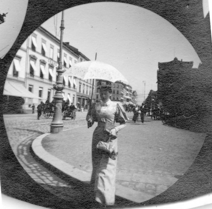 Осло в конце 19-го века на уличных кадрах, снятых шпионской фотокамерой   37