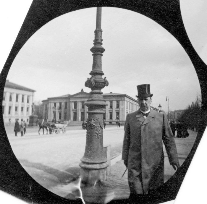 Осло в конце 19-го века на уличных кадрах, снятых шпионской фотокамерой   9