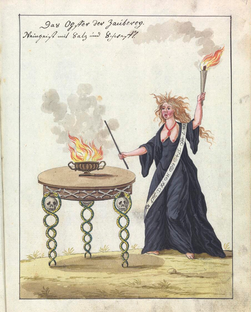 Сборник по демонологии и магическому искусству 18 века – редкая книга в свободном доступе 14