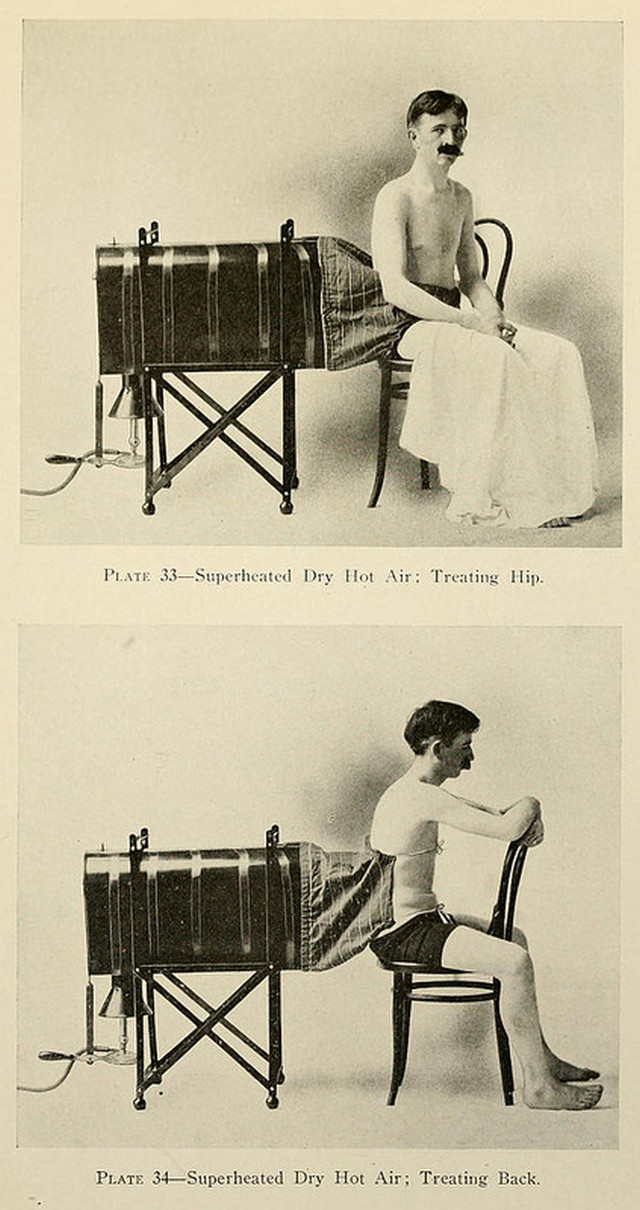 Душ, пар и клизма от паранойи и алкоголизма: иллюстрации из «Практической гидротерапии» 1909 года 15