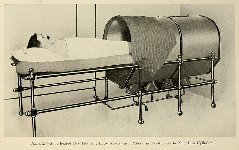 Душ, пар и клизма от паранойи и алкоголизма: иллюстрации из «Практической гидротерапии» 1909 года 5