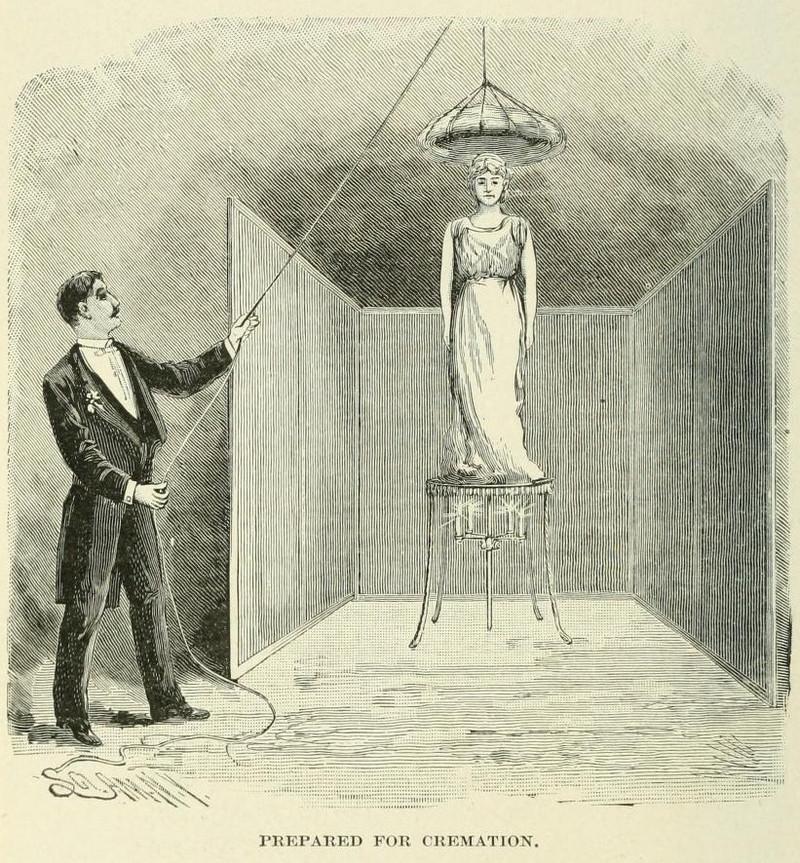 Сценические иллюзии, фокусы и трюковая фотография из книги 1897 года 10