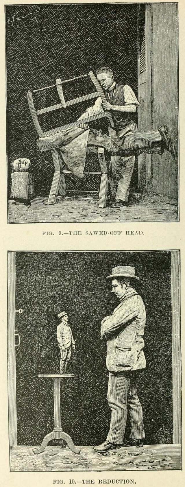 Сценические иллюзии, фокусы и трюковая фотография из книги 1897 года 22