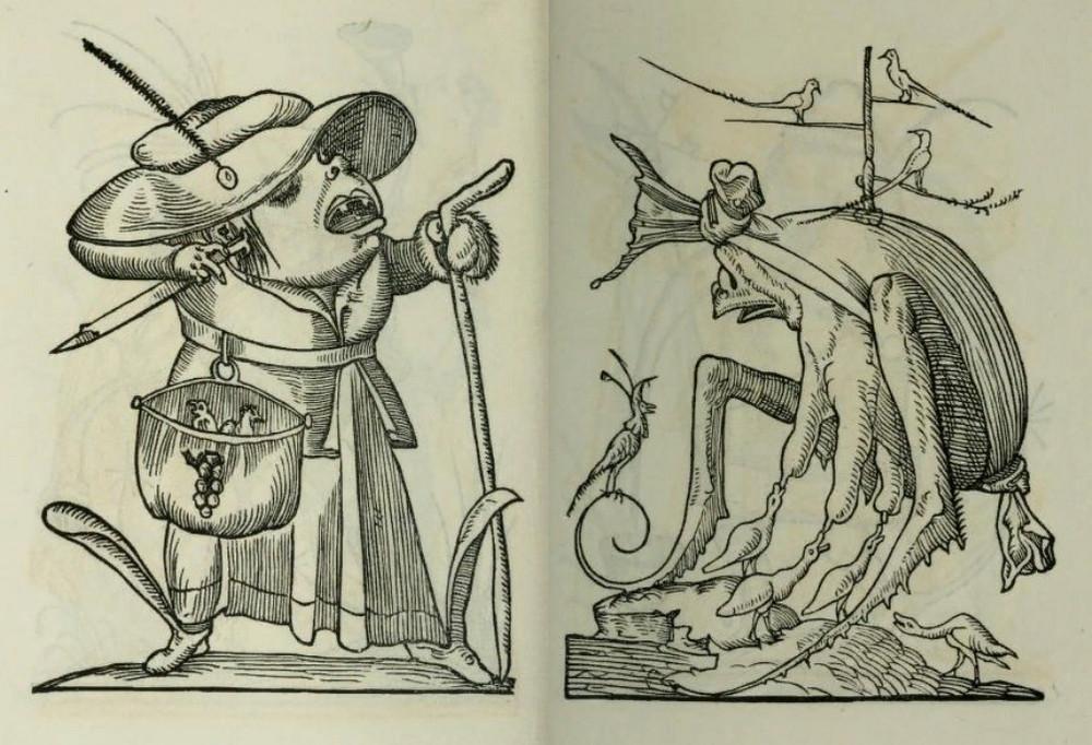 «Гаргантюа и Пантагрюэль» Франсуа Рабле и иллюстрации на зависть Босху 32