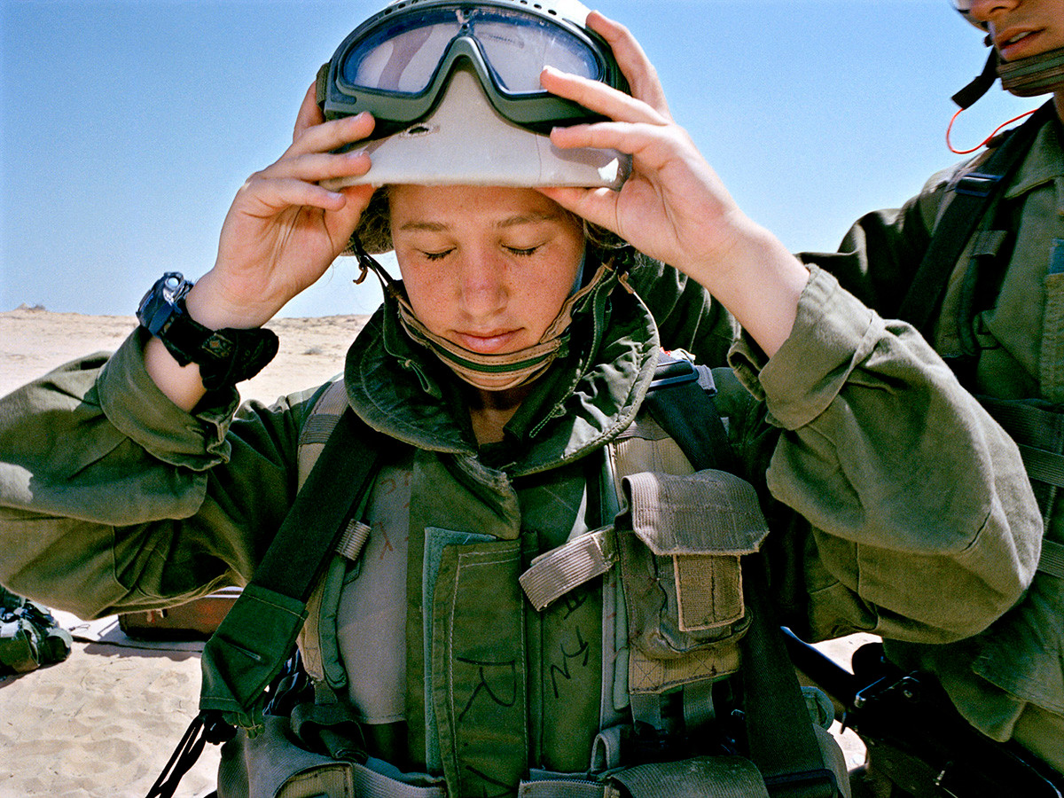 Девушки в израильской армии на фотографиях Рэйчел Папо
