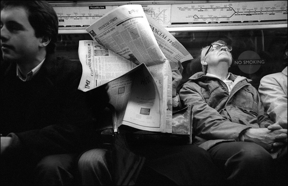 «Вниз по трубе» Пола Бальдесаре. Многообразие пассажиров лондонского метро в 1980-90-е годы 7
