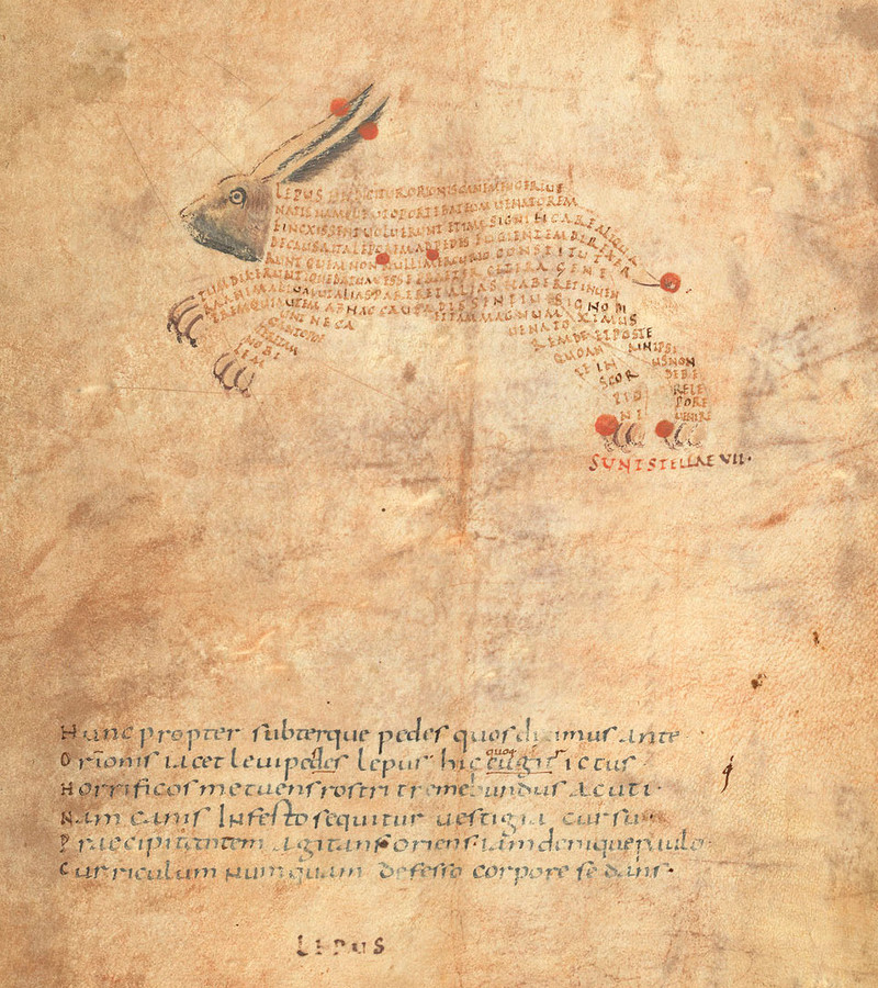 «Арат»: астрономия и искусство каллиграммы в манускрипте 9-го века 13