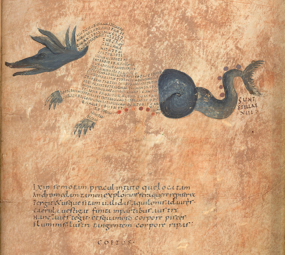 «Арат»: астрономия и искусство каллиграммы в манускрипте 9-го века 15