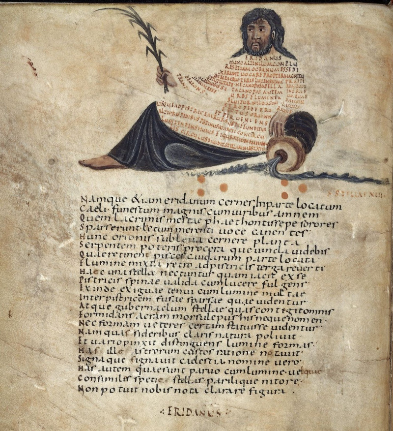 «Арат»: астрономия и искусство каллиграммы в манускрипте 9-го века 16