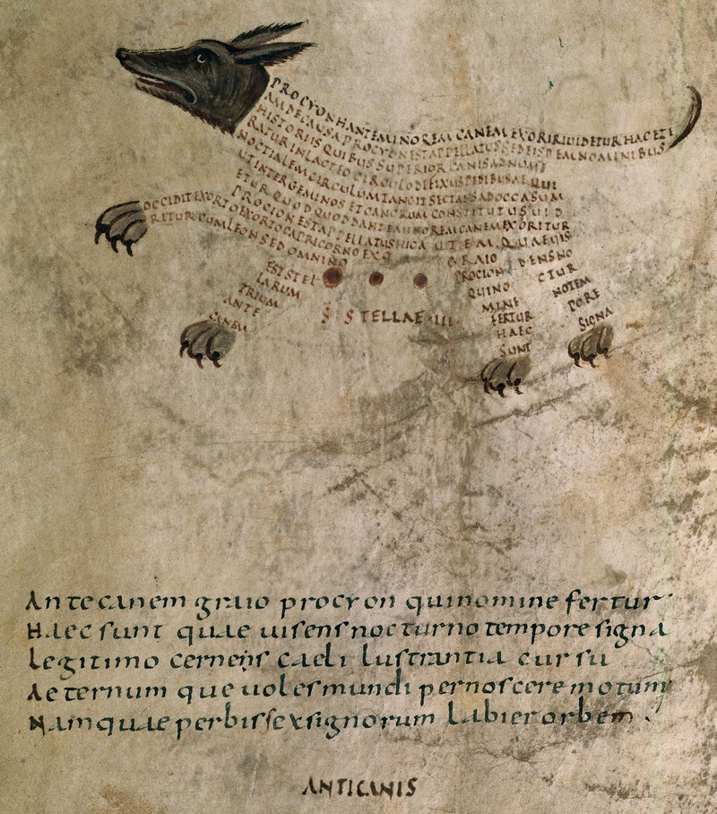 «Арат»: астрономия и искусство каллиграммы в манускрипте 9-го века 20