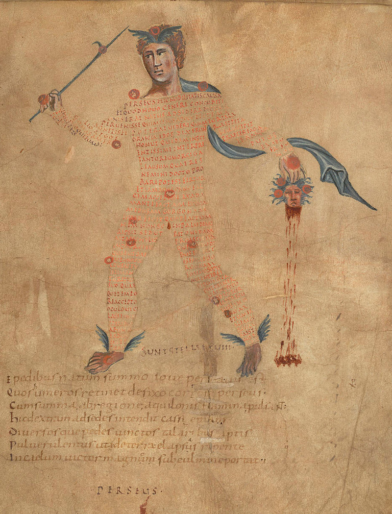 «Арат»: астрономия и искусство каллиграммы в манускрипте 9-го века 4