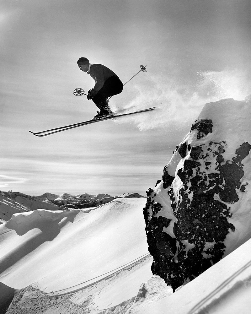 Архив классика лыжной и горной фотографии Рэя Аткесона 11