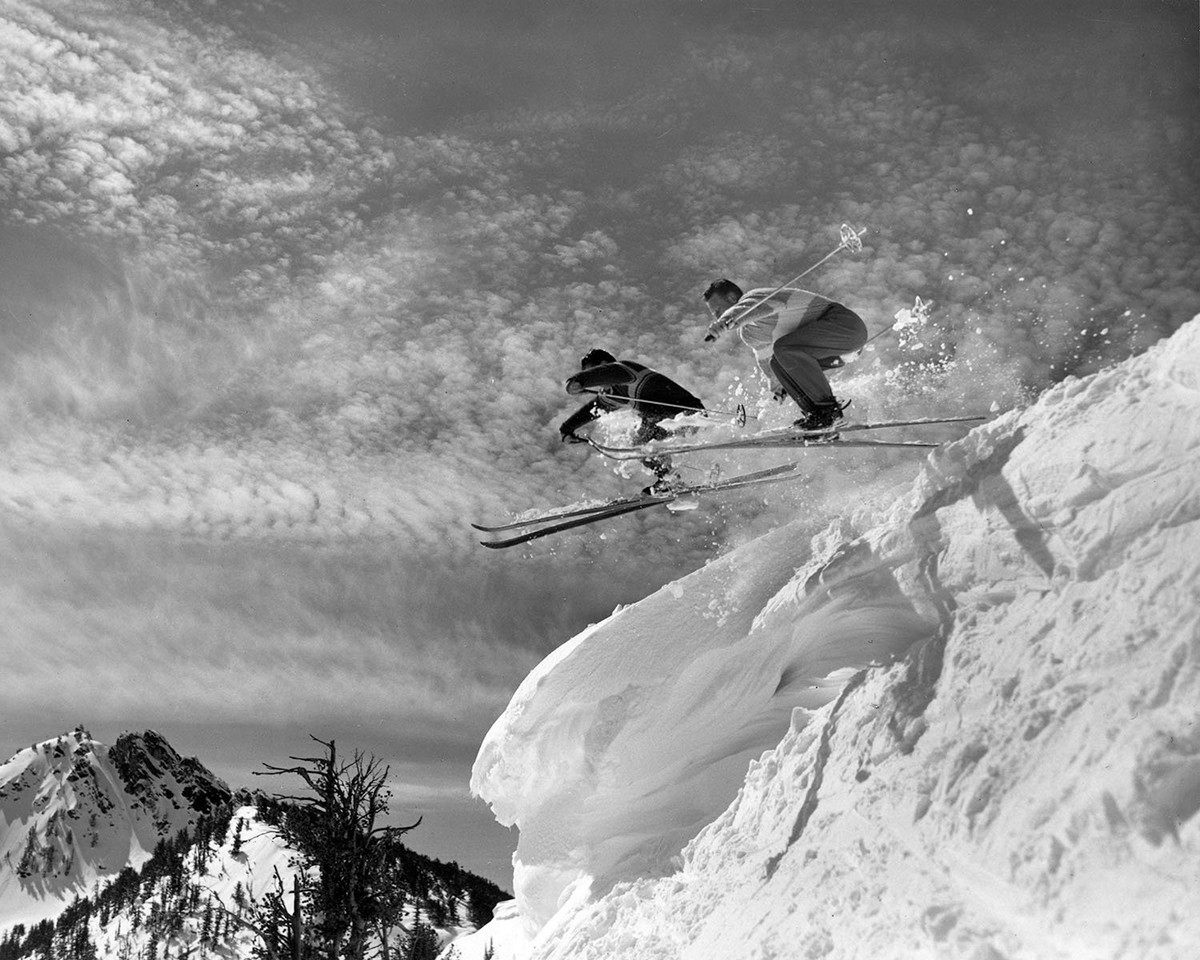 Архив классика лыжной и горной фотографии Рэя Аткесона 18