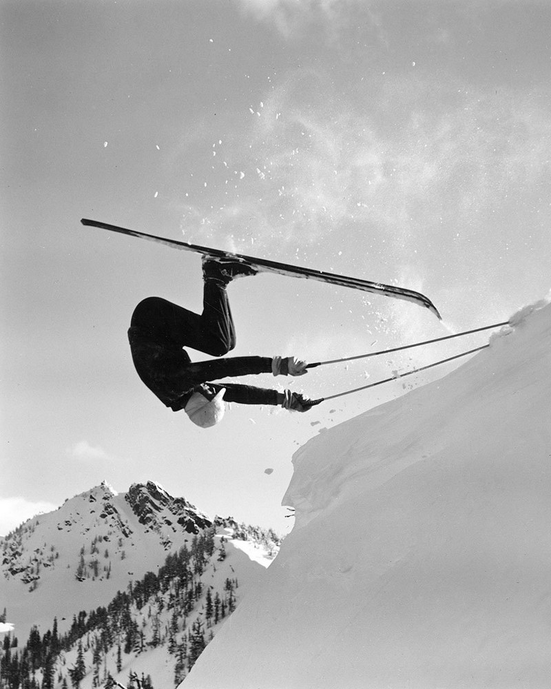 Архив классика лыжной и горной фотографии Рэя Аткесона 9