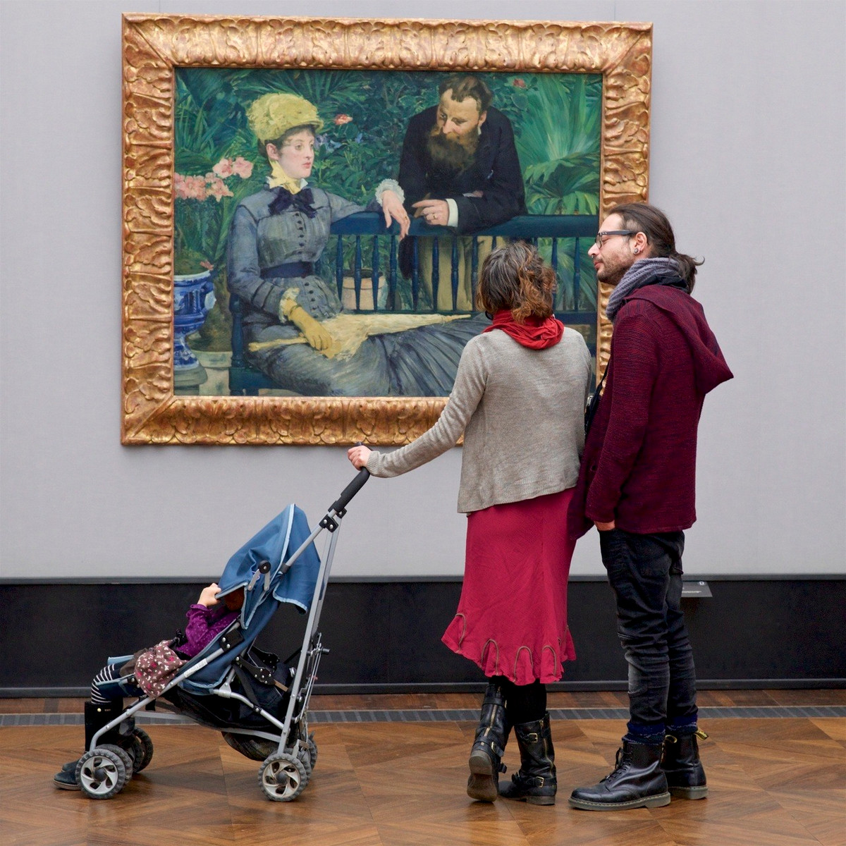 В гармонии с шедеврами: посетители музеев, «совпадающие» с классическими картинами  11