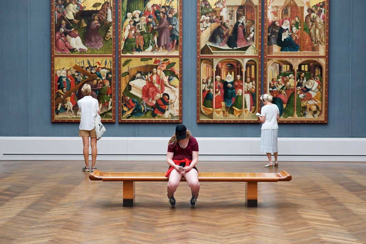 В гармонии с шедеврами: посетители музеев, «совпадающие» с классическими картинами  32