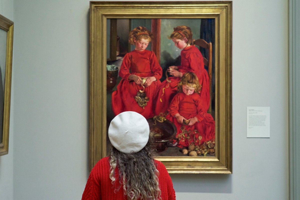 В гармонии с шедеврами: посетители музеев, «совпадающие» с классическими картинами  40