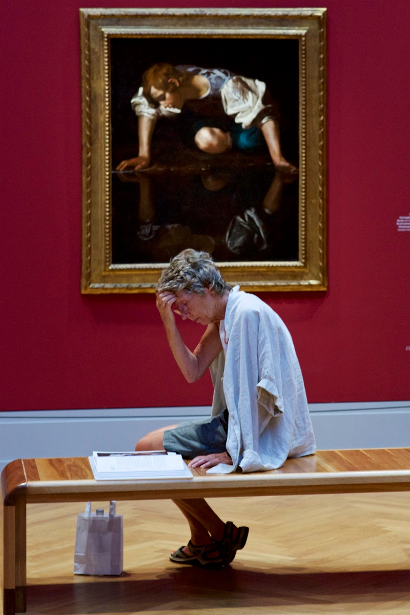 В гармонии с шедеврами: посетители музеев, «совпадающие» с классическими картинами  83