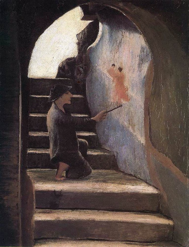 юный художник 1898