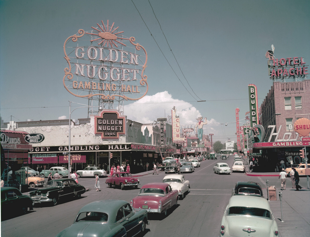 Лас-Вегас 1950-1960 годы 39