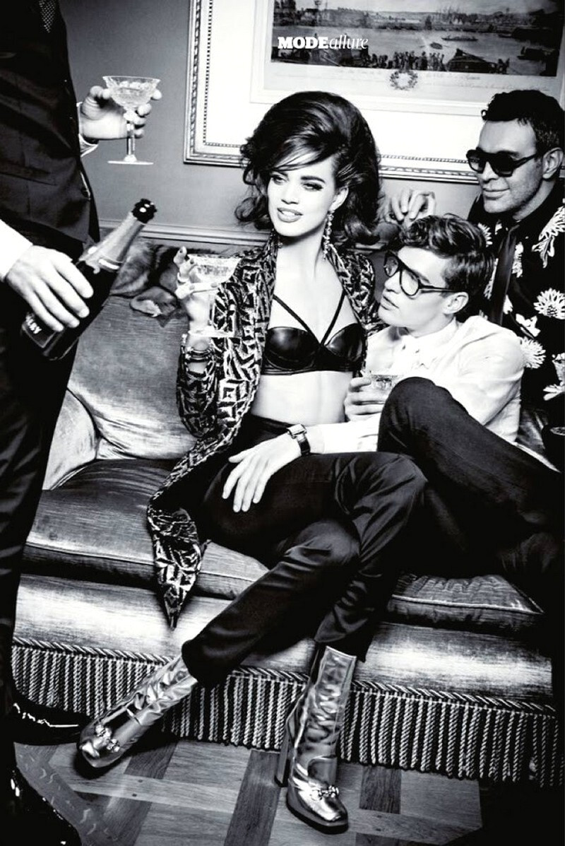 Фотосерия Эллен фон Унверт для журнала «Madame Figaro» с моделью Рианне тен Хакен 12