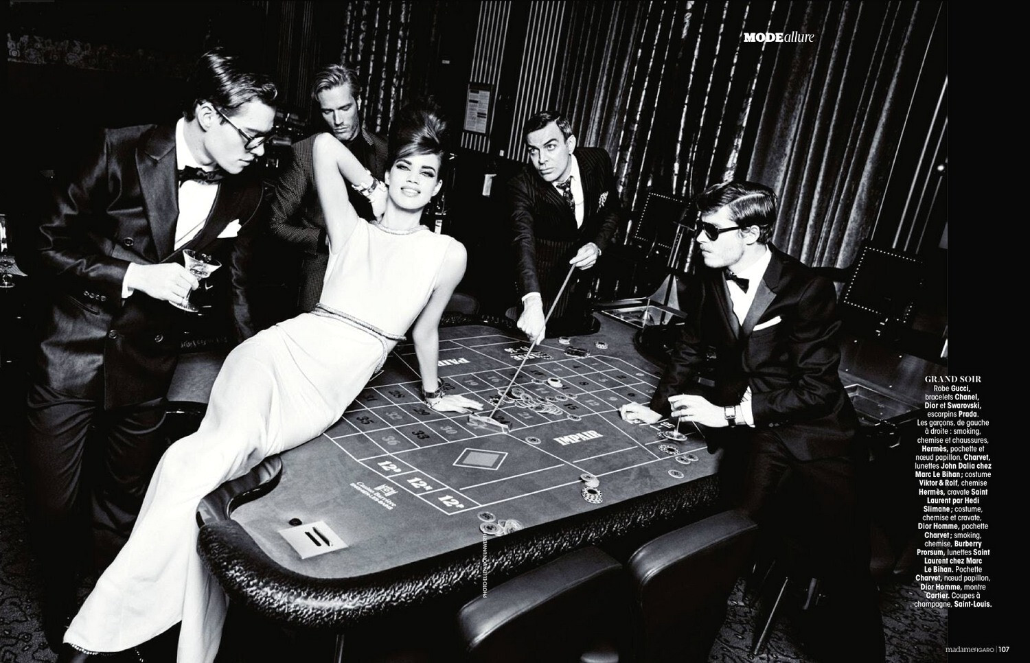 Фотосерия Эллен фон Унверт для журнала «Madame Figaro» с моделью Рианне тен Хакен 2